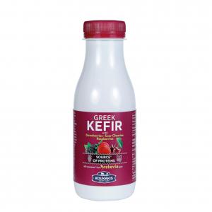Kefir with stevia & red fruits