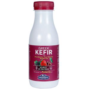Kefir with Red Fruit
