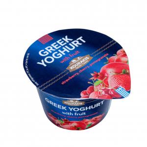 Greek Yoghurt with Strawberry, Cherry, Pomegranate